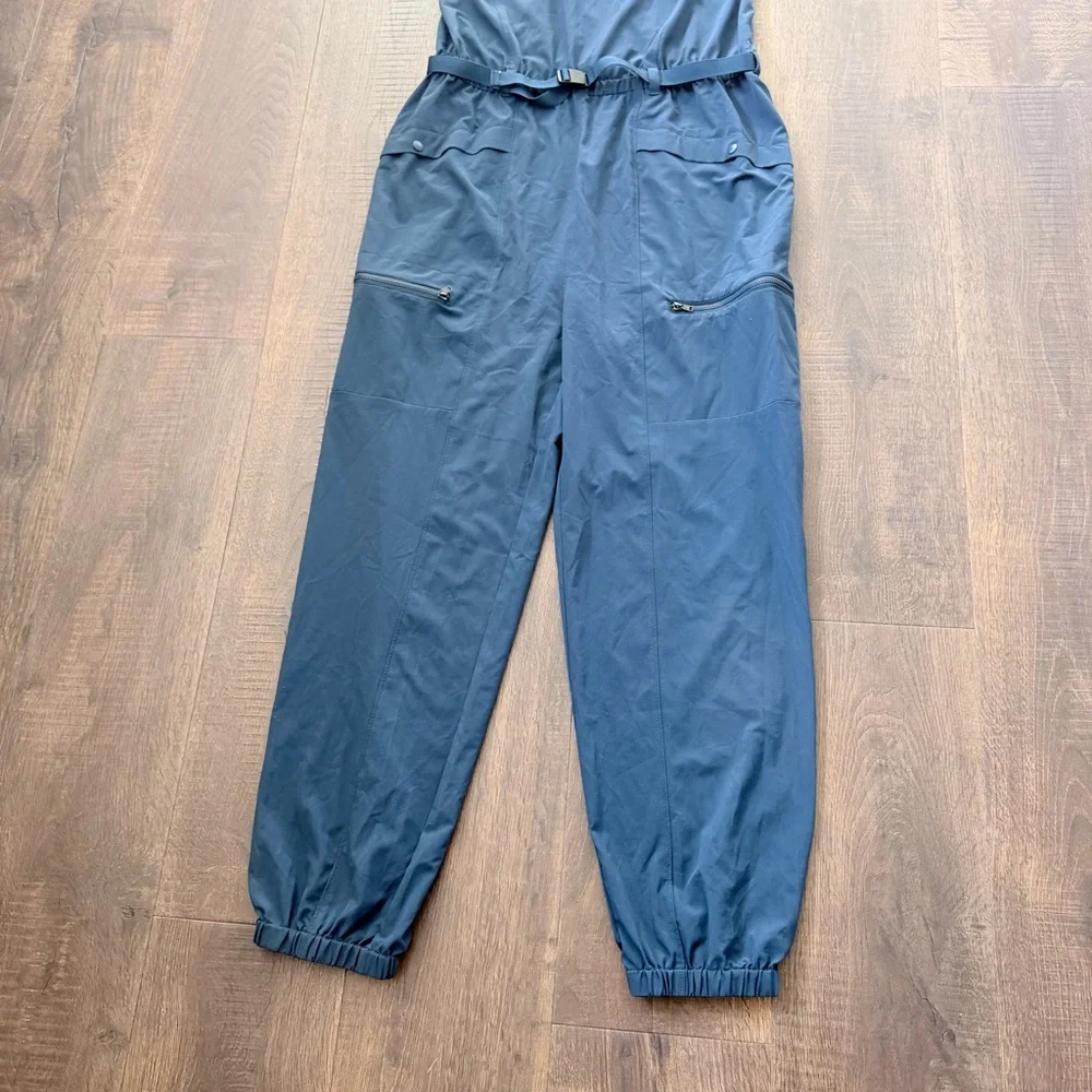 Patagonia Fleetwith Belted Jumpsuit | Tidepool Blue | Large - Picture 8 of 9